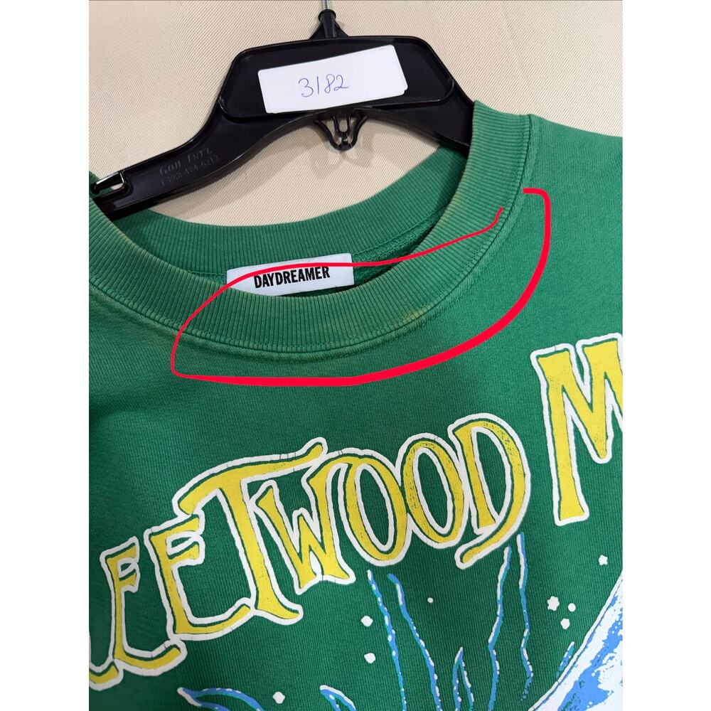 Daydreamer Fleetwood Mac 1990 Dove Boyfriend Crew Neck
Sweatshirt Large - Picture 2 of 8